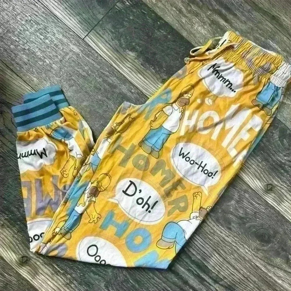 Homer Simpson PJ Pants - Picture 3 of 9